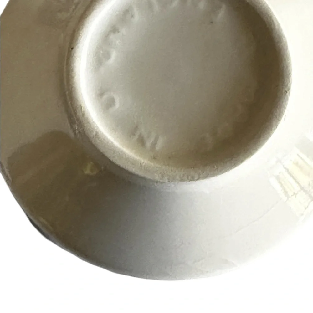 5 BLUE WILLOW CHURCHILL COFFEE TEA CUP MADE IN ENGLAND - Picture 6 of 14